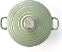 BK Bourgogne Braadpan Ø 24 Cm - Groen - Gietijzer - Inductie 11 BK Bourgogne Braadpan Ø 24 Cm - Groen - Gietijzer - Inductie -Pot Bevordering 1200x993 2