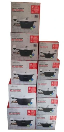 Royalty Line - Marble Soep/braadpan - Met Glazen Deksel Zwart - 24 CM. RL-BS24ML 26 Royalty Line - Marble Soep/braadpan - Met Glazen Deksel Zwart - 24 CM. RL-BS24ML -Pot Bevordering 579x1200