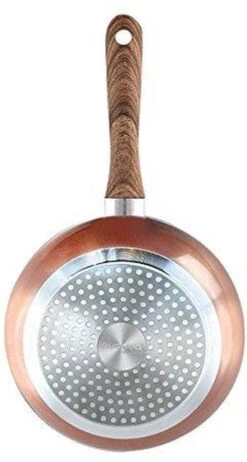 Nuovva Koperen Koekenpan - Keramische Antikleeflaag – Houten Handvat Koekenpan - Ø 24 Cm Inductie - PTFE-vrij 12 Nuovva Koperen Koekenpan - Keramische Antikleeflaag – Houten Handvat Koekenpan - Ø 24 Cm Inductie - PTFE-vrij -Pot Bevordering 642x1200