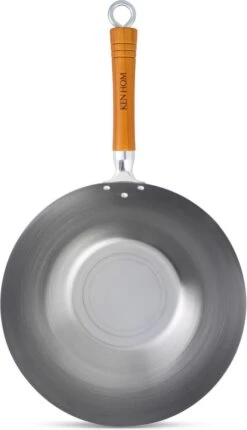 Ken Hom Classic Wok - Ø 32cm In Koolstofstaal En Houten Greep 9 Ken Hom Classic Wok - Ø 32cm In Koolstofstaal En Houten Greep -Pot Bevordering 690x1200 1