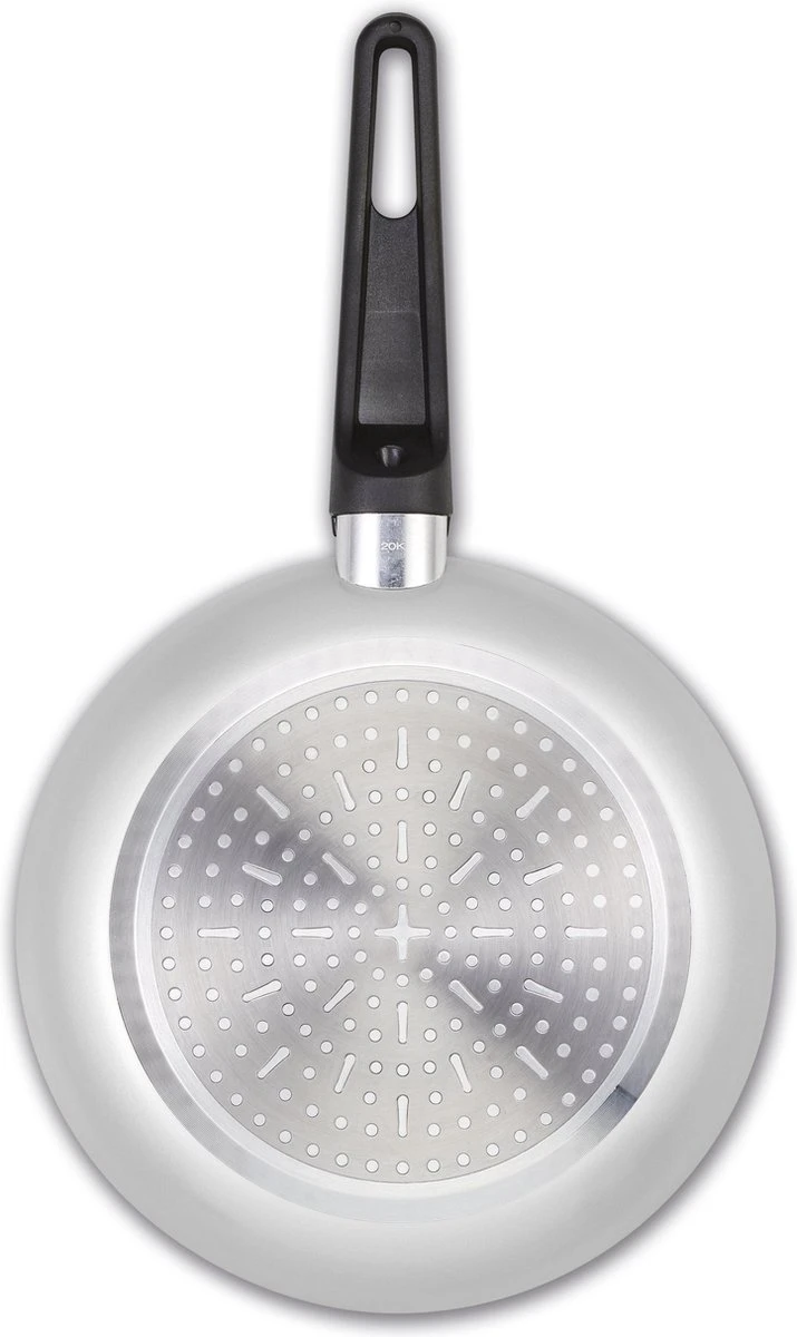 BRABANTIA INDU+ Koekenpan - Keramische Antiaanbaklaag - Ø 24 Cm - Inductie - Pfas Vrij 5 BRABANTIA INDU+ Koekenpan - Keramische Antiaanbaklaag - Ø 24 Cm - Inductie - Pfas Vrij - Afbeelding 3