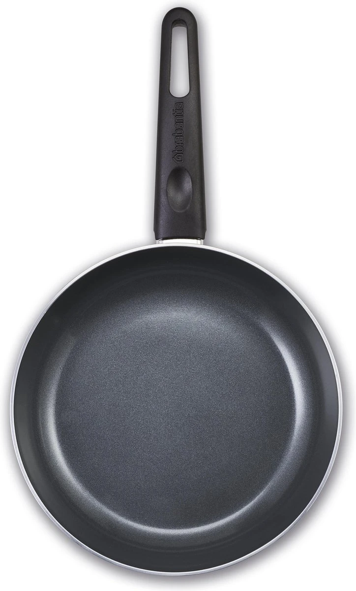 BRABANTIA INDU+ Koekenpan - Keramische Antiaanbaklaag - Ø 24 Cm - Inductie - Pfas Vrij 4 BRABANTIA INDU+ Koekenpan - Keramische Antiaanbaklaag - Ø 24 Cm - Inductie - Pfas Vrij - Afbeelding 2