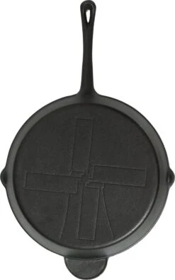 The Windmill Koekenpan Skillet Extra - 31,5 Cm - Gietijzer Zwart 32 The Windmill Koekenpan Skillet Extra - 31,5 Cm - Gietijzer Zwart -Pot Bevordering 749x1200