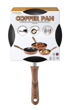Nuovva Koperen Koekenpan - Keramische Antikleeflaag – Houten Handvat Koekenpan - Ø 24 Cm Inductie - PTFE-vrij 18 Nuovva Koperen Koekenpan - Keramische Antikleeflaag – Houten Handvat Koekenpan - Ø 24 Cm Inductie - PTFE-vrij -Pot Bevordering 764x1200