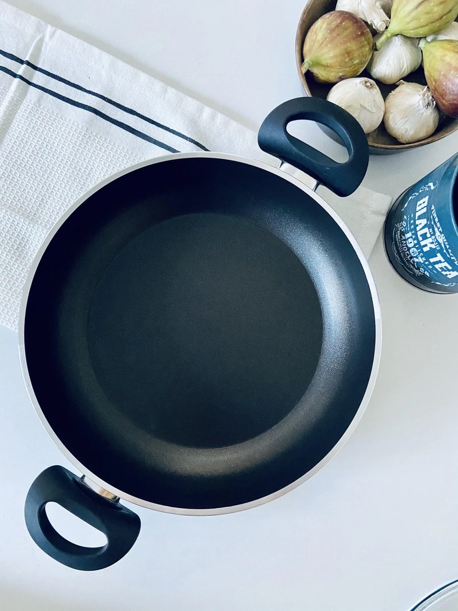 Sysas - Braadpan Met Deksel - Ø 28cm 4 Sysas - Braadpan Met Deksel - Ø 28cm - Afbeelding 2