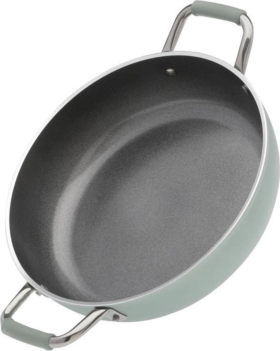 Primecook - Braadpan / Hapjespan Met Deksel - Ø 28 Cm - PFAS-vrij - Inductie - Ecoshield 5 Primecook - Braadpan / Hapjespan Met Deksel - Ø 28 Cm - PFAS-vrij - Inductie - Ecoshield - Afbeelding 3